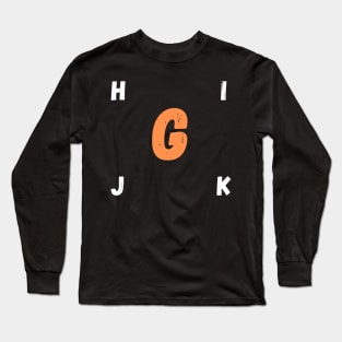 letter G Long Sleeve T-Shirt